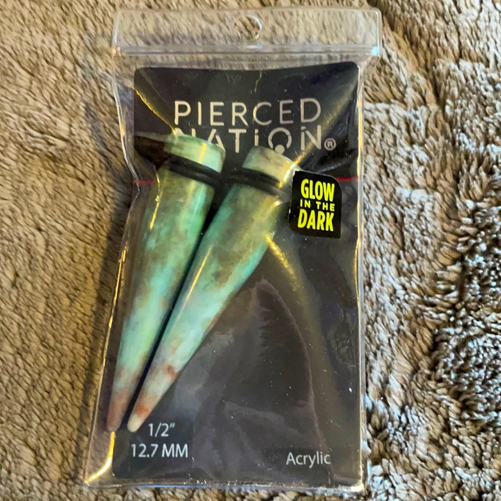 Pierced nation 1/2 inch tapers